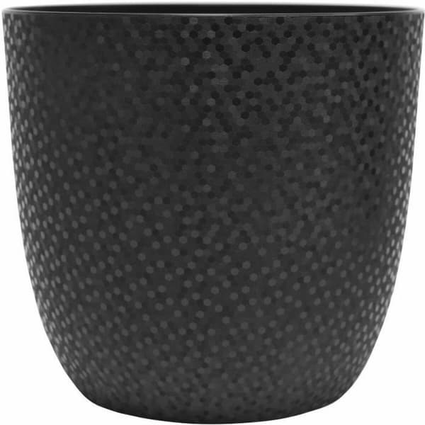 Urtepotte EDA Opal Chape Sort Ø 29,5 cm