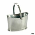 Miniatyrbillede 1 af 3: Urtepotte Ibergarden E51465-B Sølvfarvet Zink Kurv 21 x 19,5 x 35,5 cm (12 enheder)