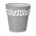 Miniatyrbillede 2 af 3: Selvvandende pot Stefanplast Cloe Grå Plastik 29 x 29 x 29 cm (6 enheder)