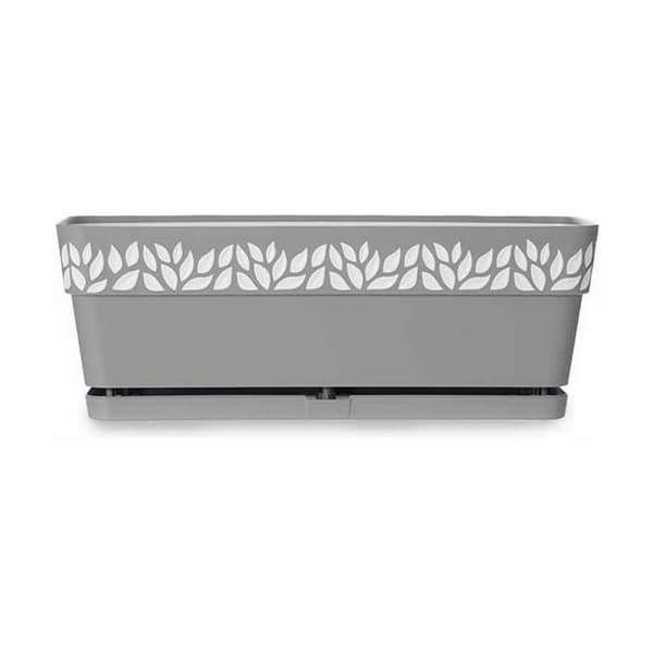 Gartner Stefanplast Cloe Grå Plastik 49,5 x 17 x 19 cm (12 enheder)