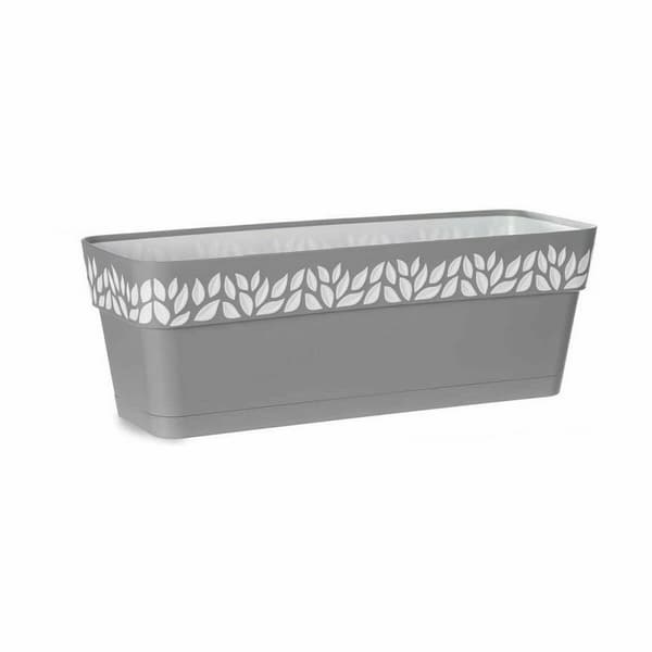 Gartner Stefanplast Cloe Grå Plastik 49,5 x 17 x 19 cm (12 enheder)