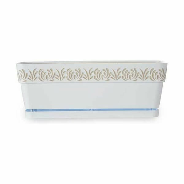 Gartner Stefanplast Gaia Hvid Plastik 49,5 x 17 x 19 cm (12 enheder)