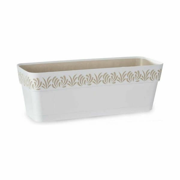 Gartner Stefanplast Gaia Hvid Plastik 49,5 x 17 x 19 cm (12 enheder)