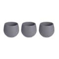 Miniatyrbillede 2 af 3: Grydesæt Ibergarden ES0501102S3 Antracit Plastik 16,5 x 16,5 x 14,5 cm (4 enheder)