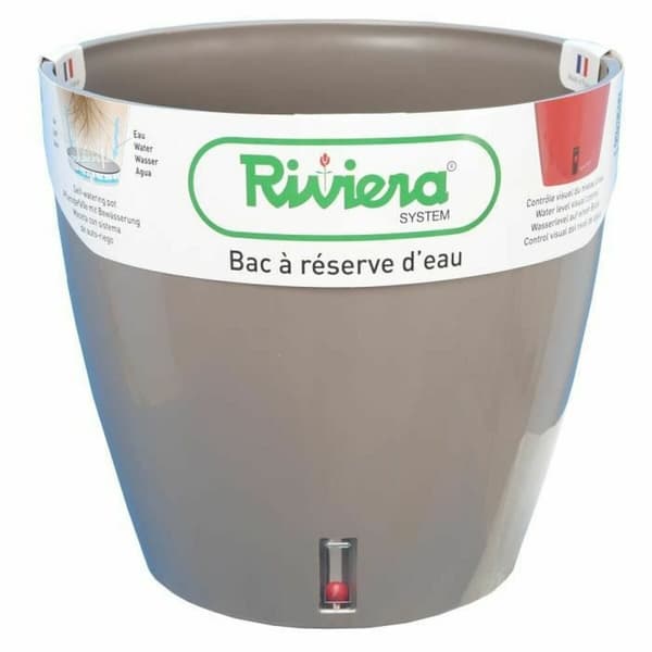 Dekorative Pongponger Riviera Eva Baige Sirkulær Ø 46 cm