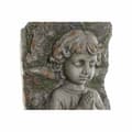 Miniatyrbilde 2 av 3: Planter DKD Home Decor Fiberglass Grå Engel (29 x 22 x 74 cm)