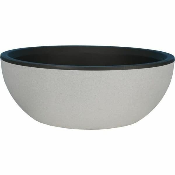 Dekorative Pongponger Riviera Granite Lysegrp Ø 40 cm Stein