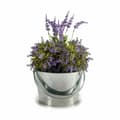 Miniatyrbilde 3 av 3: Dekorative Pongponger Ibergarden NAVI-AR-280 Sølv Sink Terning 25 x 30 x 26,5 cm (12 enheter)