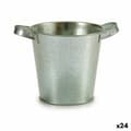 Miniatyrbilde 1 av 2: Planter Ibergarden A60354-B Sølv Sink Terning 20 x 14 x 16,2 cm (24 enheter)
