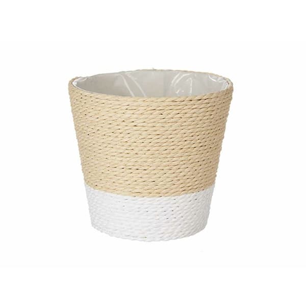 Planter Ibergarden 86440 Hvit Tau Plast 14 x 12,5 x 14 cm (24 enheter)