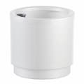 Miniatyrbilde 1 av 2: Dekorative Pongponger Plastiken Hvit Plast Kvadrat Ø 38 cm