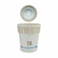 Miniatyrbilde 3 av 3: Selvvannende blomsterpotte Stefanplast Orfeo Hvit Plast 25 x 25 x 25 cm (6 enheter)