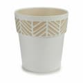 Miniatyrbilde 2 av 3: Selvvannende blomsterpotte Stefanplast Orfeo Hvit Plast 25 x 25 x 25 cm (6 enheter)