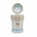 Miniatyrbilde 3 av 3: Selvvannende blomsterpotte Stefanplast Orfeo Hvit Plast 29 x 29 x 29 cm (6 enheter)