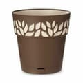 Miniatyrbilde 2 av 3: Selvvannende blomsterpotte Stefanplast Cloe Brun Plast 29 x 29 x 29 cm (6 enheter)