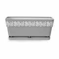 Miniatyrbilde 3 av 3: Planter Stefanplast Gaia Grå Plast 13,3 x 12,3 x 29,3 cm (12 enheter)