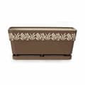Miniatyrbilde 3 av 3: Planter Stefanplast Gaia Brun Plast 13,3 x 12,3 x 29,3 cm (12 enheter)
