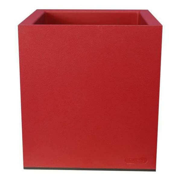 Dekorative Pongponger Riviera Rød Plast Kvadrat 40 x 40 cm