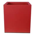 Miniatyrbilde 1 av 3: Dekorative Pongponger Riviera Rød Plast Kvadrat 40 x 40 cm