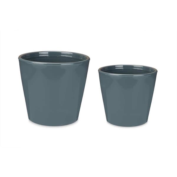 Grytesett Ibergarden LINCE-22-28-A Antrasitt Leire Ø 22 cm Ø 28 cm 2 Deler