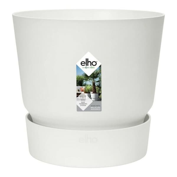 Dekorative Pongponger Elho 0464344715000 Hvit Sirkulær
