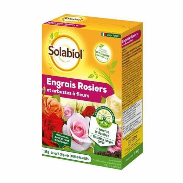 Plantegjødsel Solabiol Sorosy15 Rosa Kukat 1,5 Kg