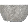 Miniatyrbilde 3 av 5: Sett med blomsterpotter Home ESPRIT Beige Fiberglass Magnesium 44,5 x 44,5 x 43 cm (3 enheter)