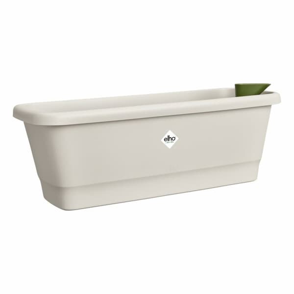Dekorative Pongponger Elho 52 x 20 x 18 cm Grå Plast Kvadrat