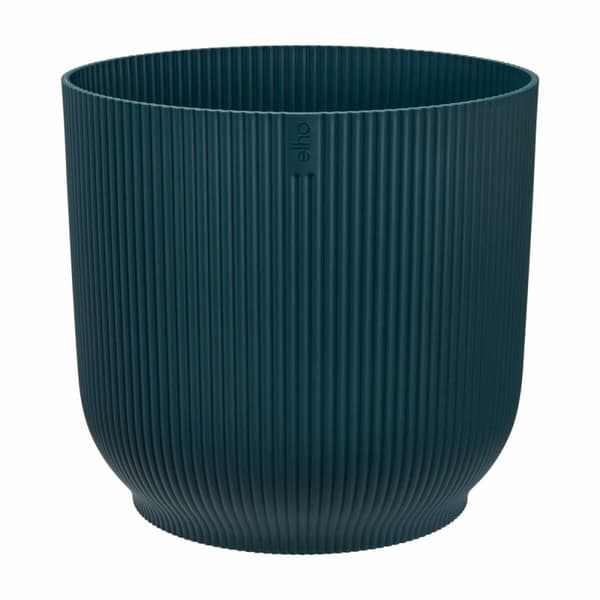 Dekorative Pongponger Elho Blå Ø 30 cm deep blue Plast Sirkulær Moderne
