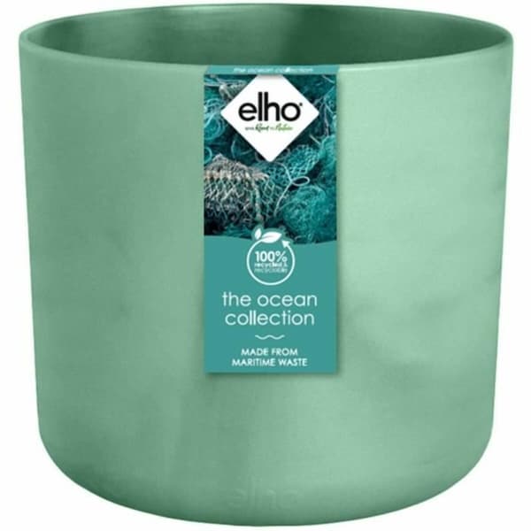 Dekorative Pongponger Elho Ø 22 cm Grønn Plast Sirkulær Moderne