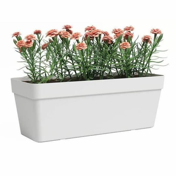 Dekorative Pongponger Artevasi Hvit 57,9 x 24,3 x 22 cm