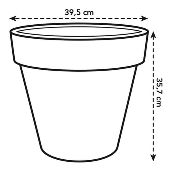 Dekorative Pongponger Elho 8403604042500 Antrasitt Ø 40 cm