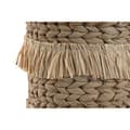 Miniatyrbilde 3 av 3: Sett med blomsterpotter Home ESPRIT Brun Raffia Sement Tropisk 23 x 22 x 25 cm
