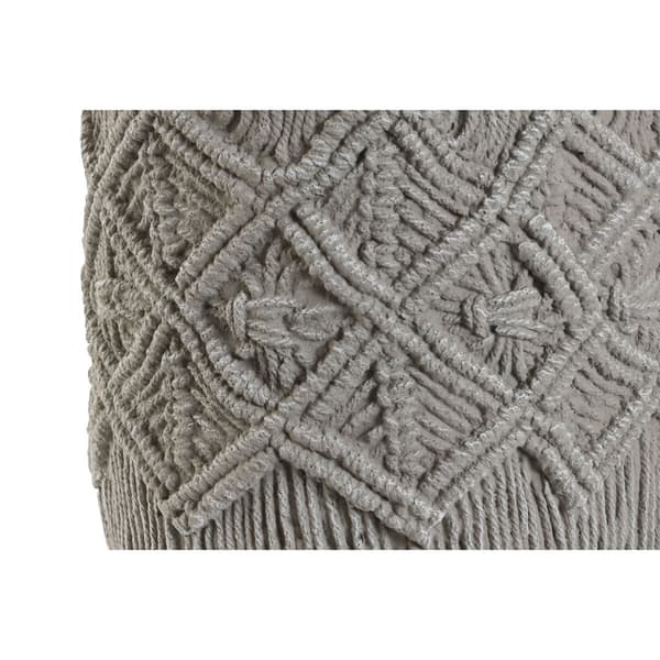 Sett med blomsterpotter Home ESPRIT Lysegrp Sement 20 x 20 x 18 cm