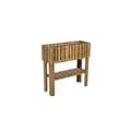 Miniatyrbilde 1 av 2: Dekorative Pongponger Ekju 78 x 29 x 79 cm Brun Tre Kvadrat