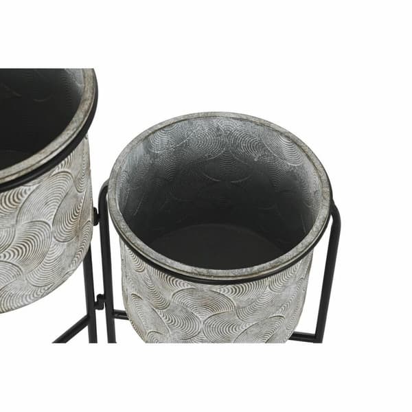 Kasvit DKD Home Decor Harmaa Metalli (82 x 25 x 81 cm)