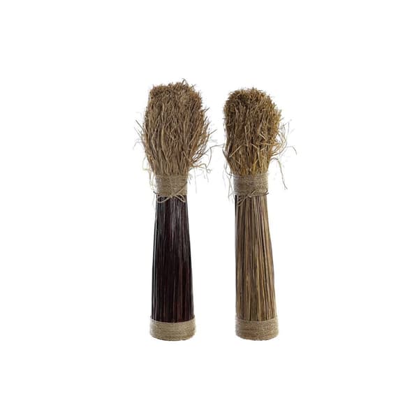 Bundt (bunch) DKD Home Decor 27 x 27 x 72 cm 27 x 27 x 67 cm Natur (2 enheder)