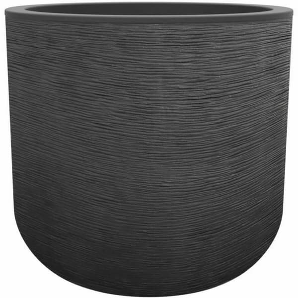 Kukkaruukku EDA Harmaa Muovinen Pyöreä Ø 40 cm