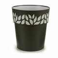 Pikkukuva 2 / 3: Itsekasteleva kukkaruukku Stefanplast Cloe Antrasiitinharmaa Muovinen 29 x 29 x 29 cm (6 osaa)