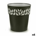Pikkukuva 1 / 3: Itsekasteleva kukkaruukku Stefanplast Cloe Antrasiitinharmaa Muovinen 29 x 29 x 29 cm (6 osaa)