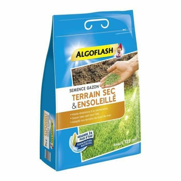 Frön Algoflash Semsol3 Gräs Medelhavs 3 Kg