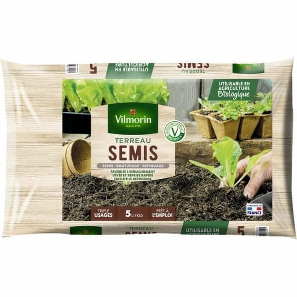 Ruukkukomposti Vilmorin Universaali Siemenet 5 L