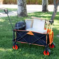 Pikkukuva 6 / 6: Monikäyttöinen kärry Aktive Oranssi Polyesteri PVC Teräs 86 x 108 x 44 cm Taitettava Ranta