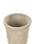 Miniatyrbillede 6 af 8: Plantekrukke Beige Rektangulær Terracotta ⌀ 43 cm Udendørs Indendørs Have Stue Tilbehør