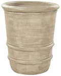 Miniatyrbillede 1 af 8: Plantekrukke Beige Rektangulær Terracotta ⌀ 43 cm Udendørs Indendørs Have Stue Tilbehør
