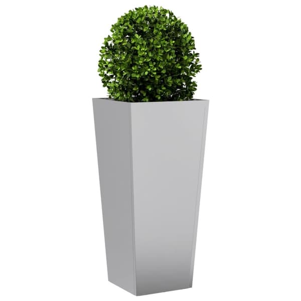 vidaXL Plantekasse 35x35x75 cm galvanisert stål