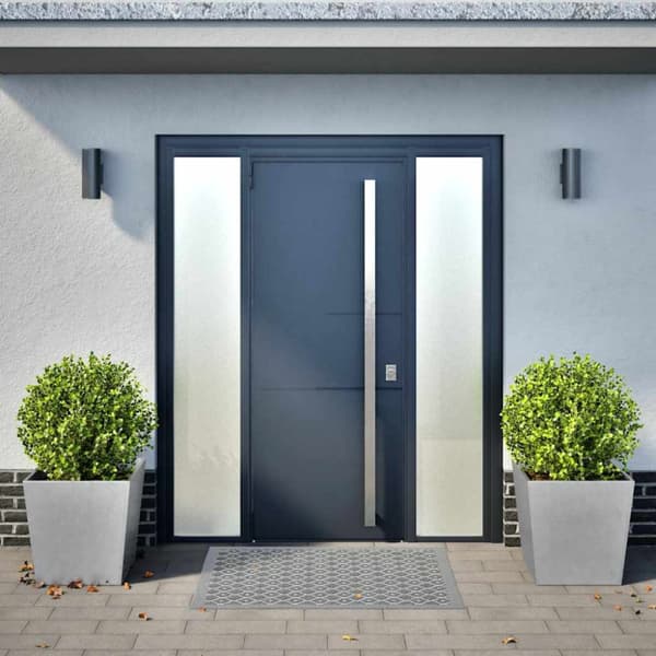 vidaXL Plantekasser 2 stk 50x50x50 cm galvanisert stål