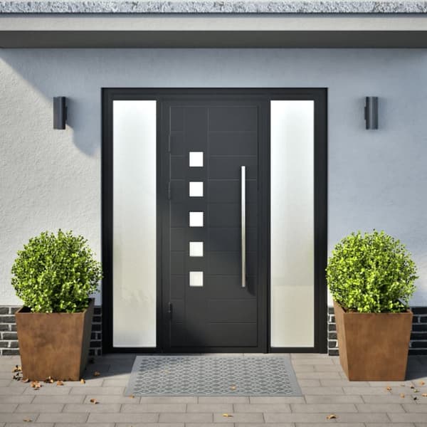 vidaXL Havekrukker 2 stk 50x50x50 cm Forvitringsstål