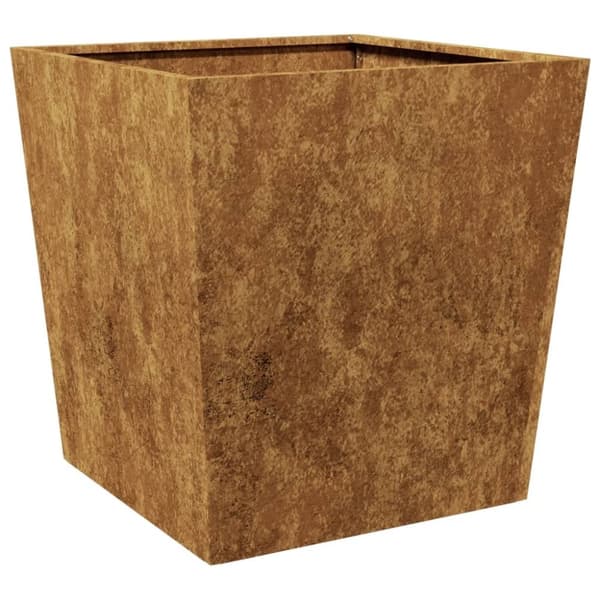 vidaXL Havekrukker 2 stk 50x50x50 cm Forvitringsstål