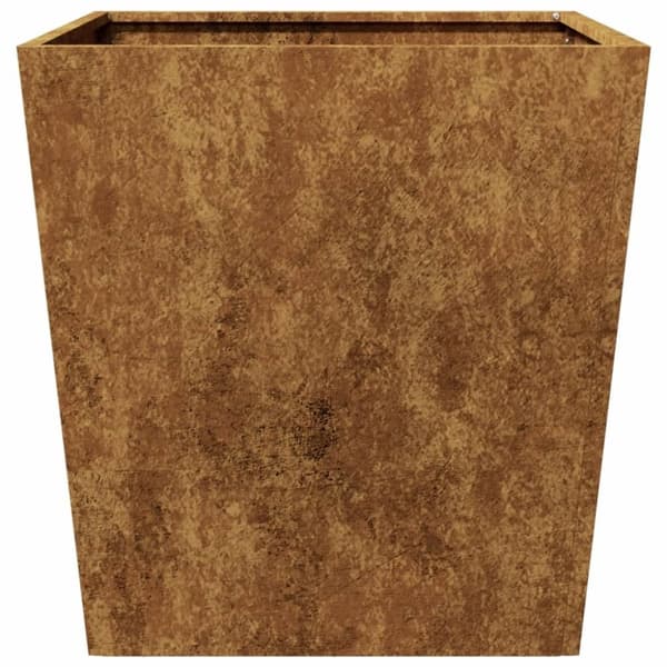 vidaXL Havekrukker 2 stk 50x50x50 cm Forvitringsstål